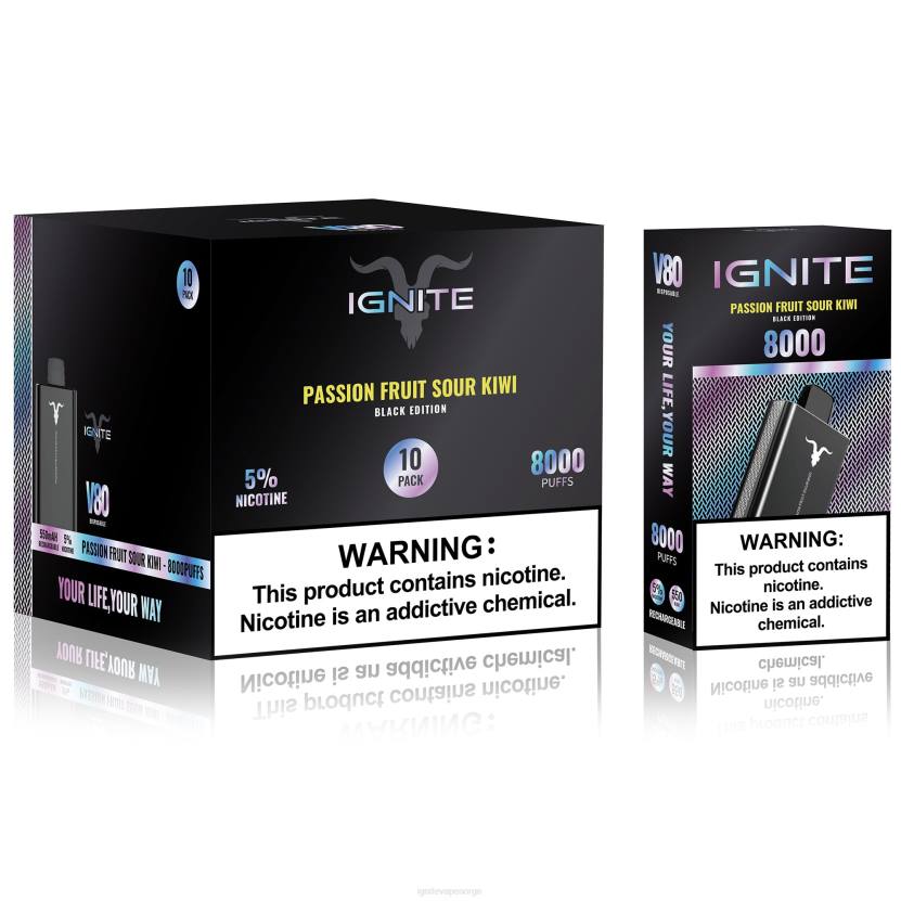 IGNITE V80 vape penn 10-pakning vannmelon is 46F665 IGNITE vape price