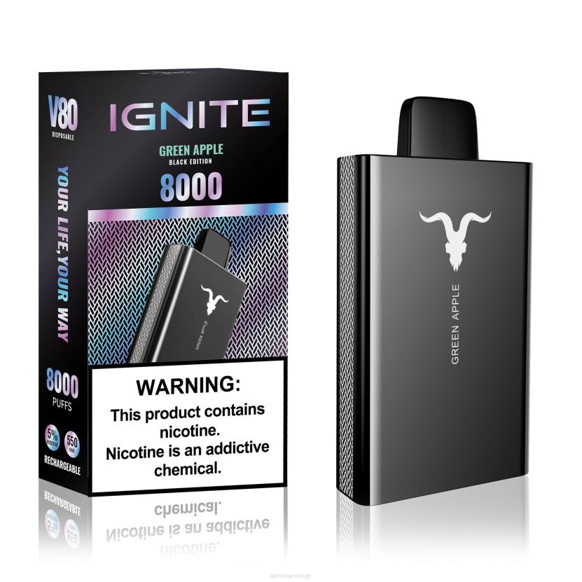 IGNITE V80 vape penn drue is 46F644 IGNITE oslo