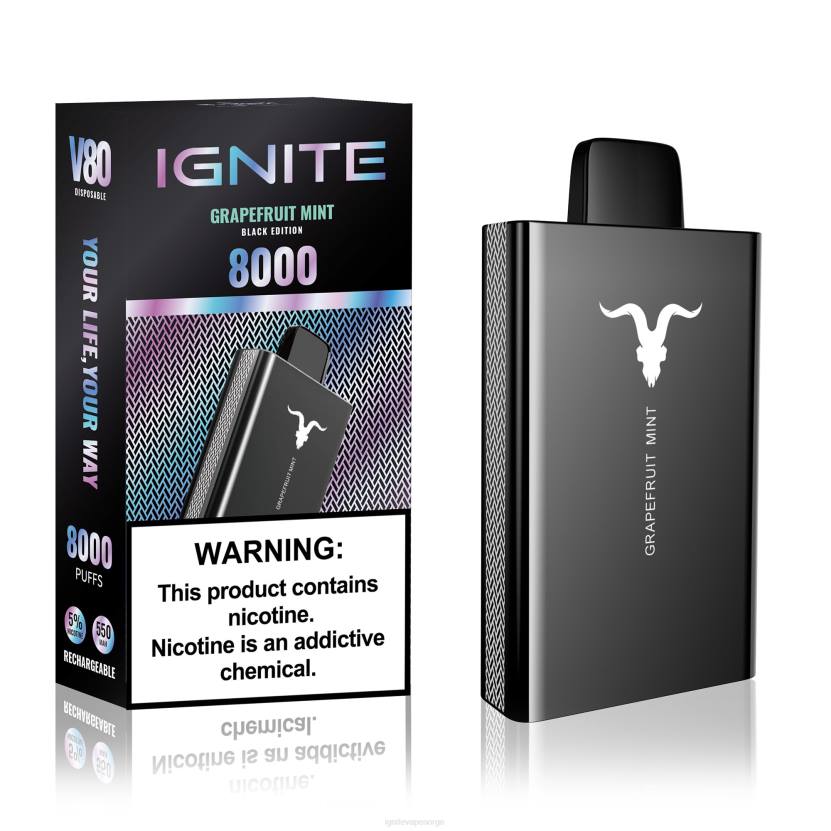 IGNITE V80 vape penn vannmelon is 46F652 IGNITE vape norge